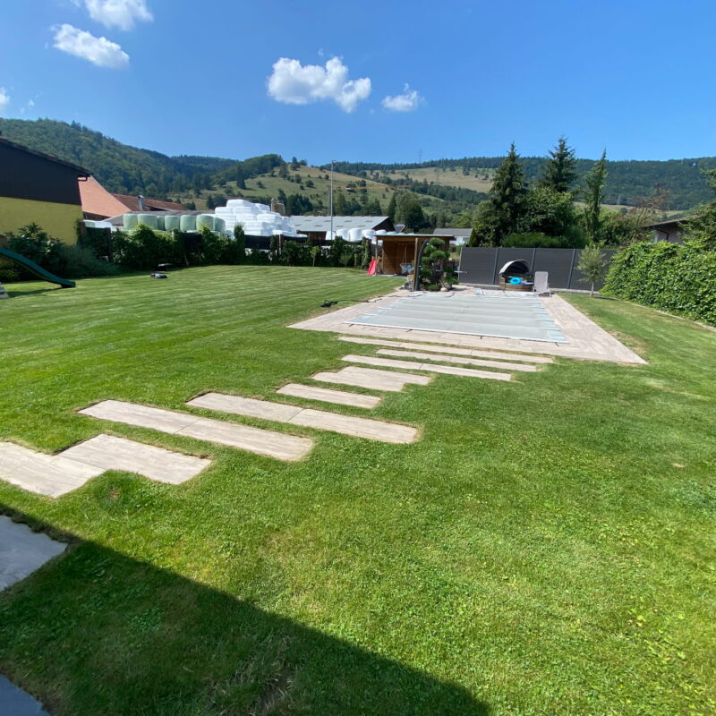 Am&eacute;nagement v&eacute;g&eacute;tal et min&eacute;ral, plantations et d&eacute;cors &agrave; Pfetterhouse dans le Sundgau Belfort